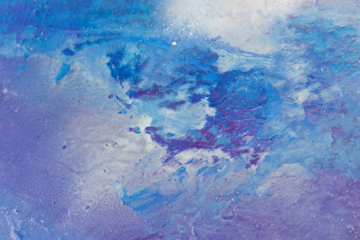 Lee Anne LaForge, "Celebrate III," detail view, acrylic on canvas