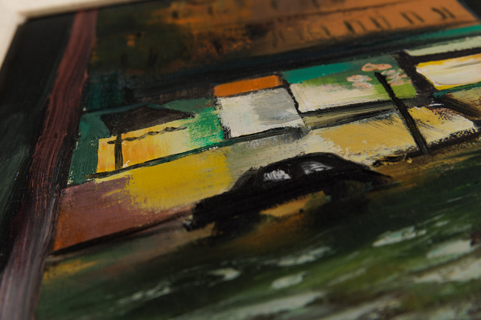 Street Scene At Night