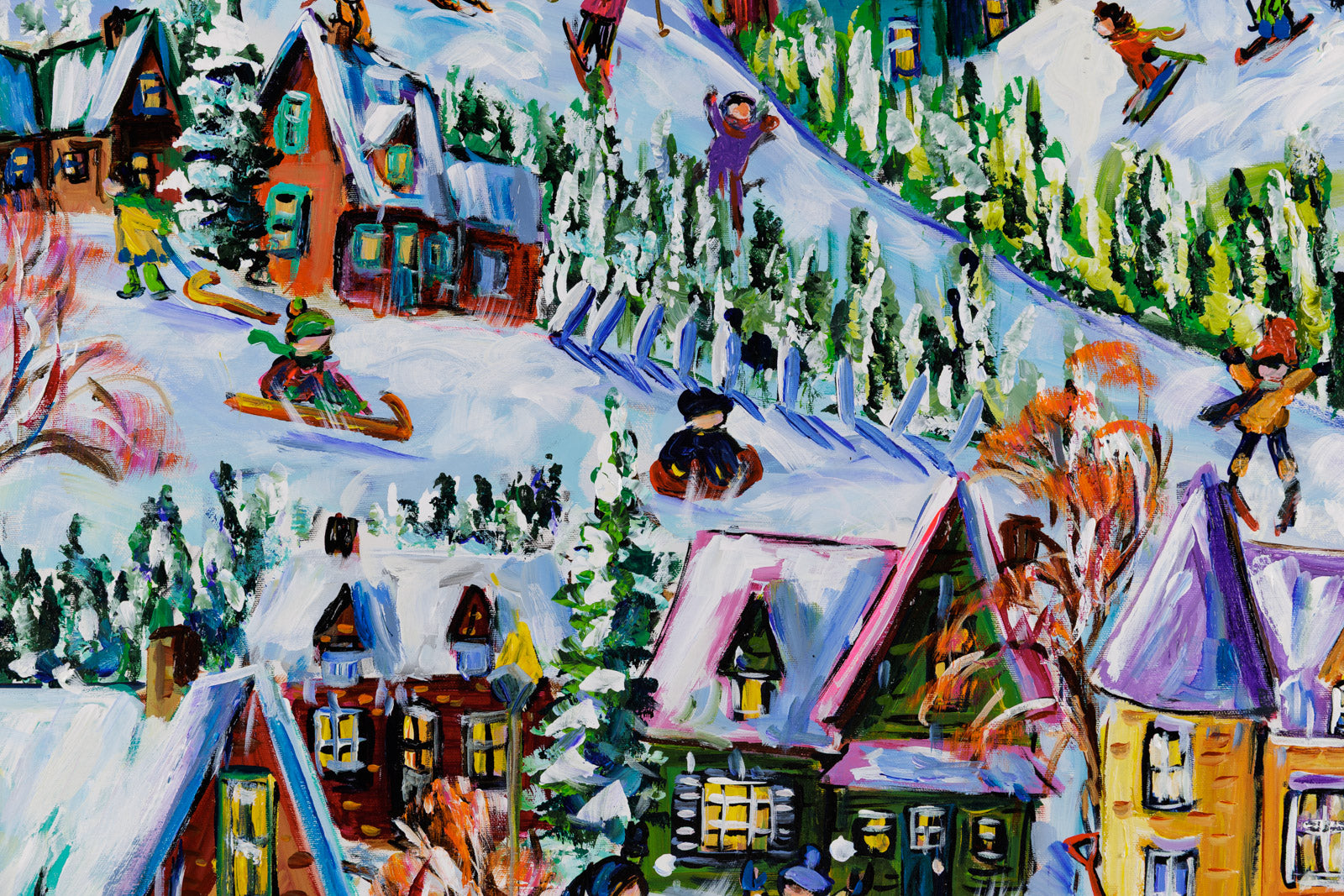 Surrounded By Ski Hills