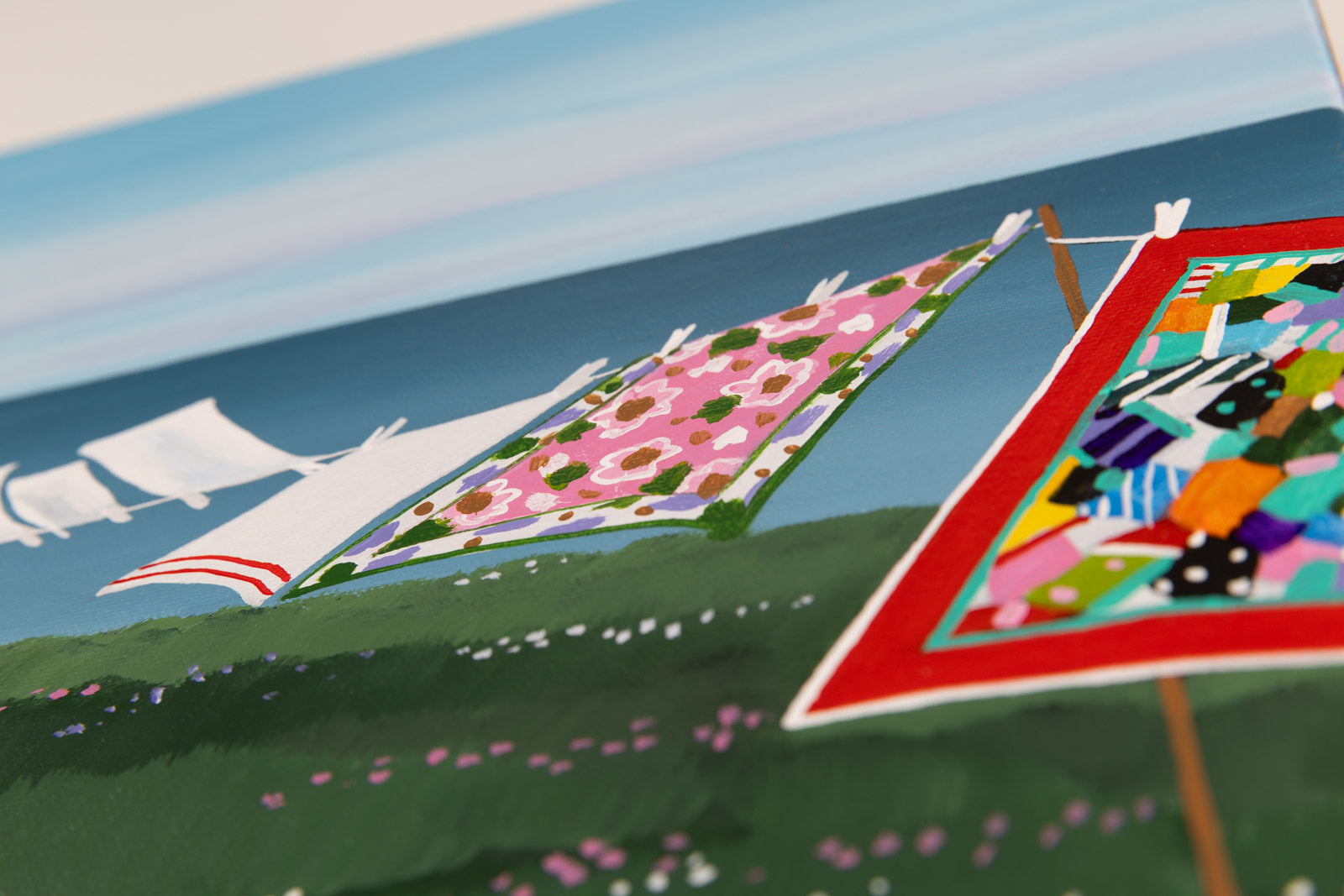 House, Quilts & Flowers- Cape Breton