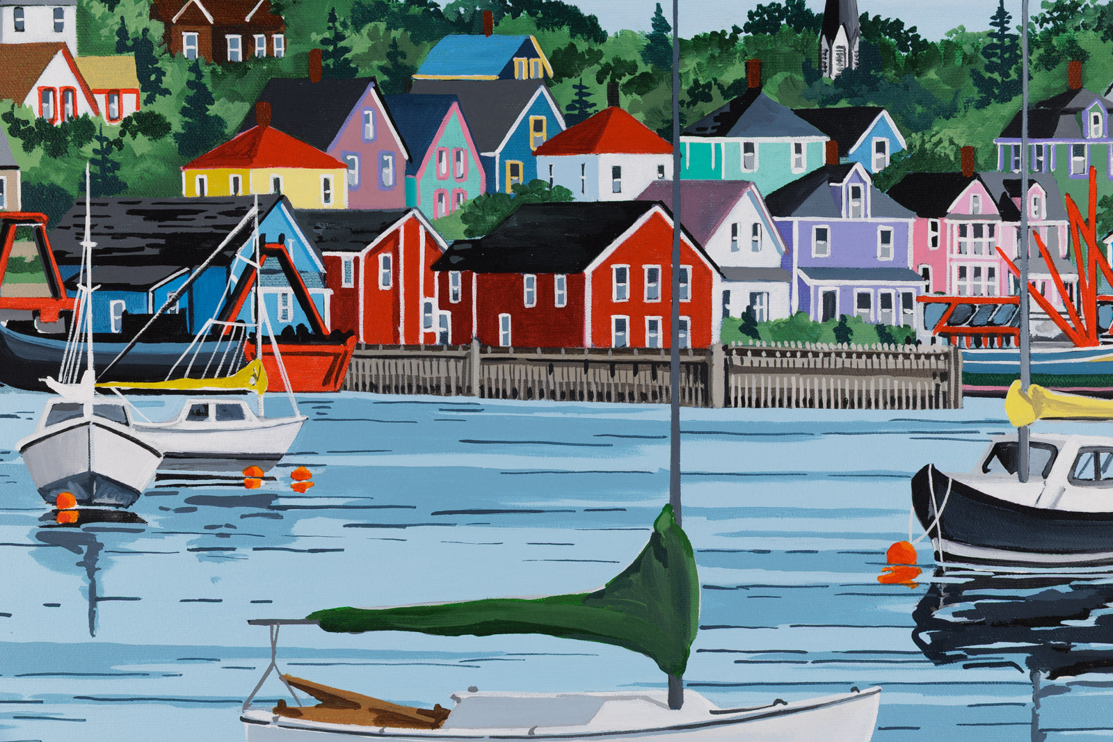 Sailboats At Lunenburg