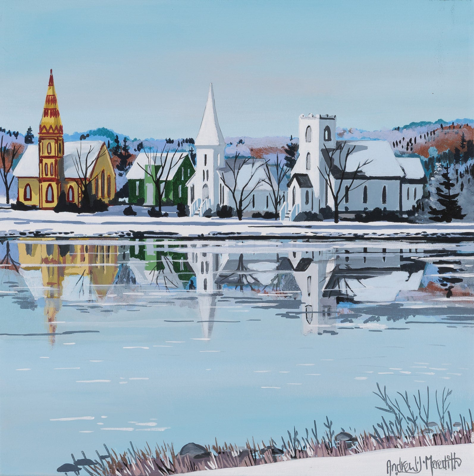 Three Sisters- Mahone Bay