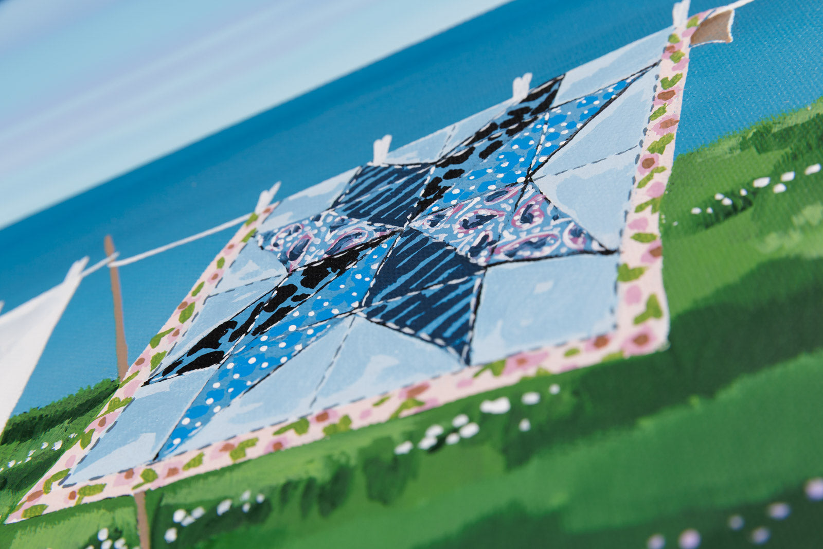 Quilts In The Wind - Cape Breton