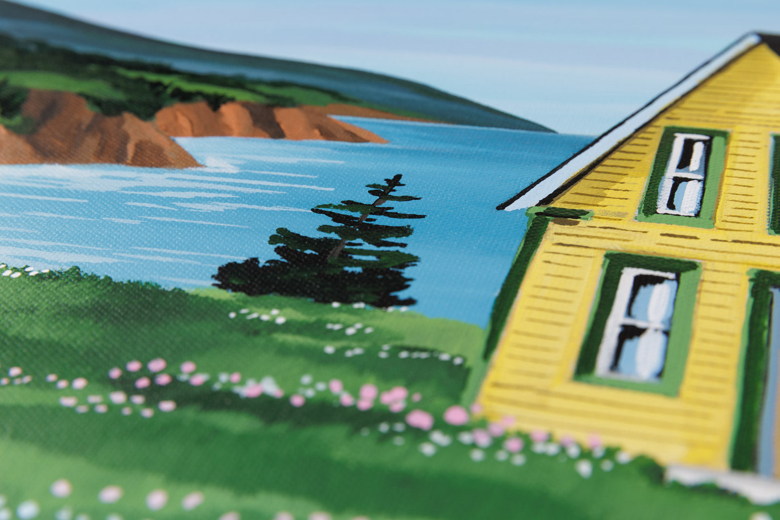 Quilts In The Wind - Cape Breton