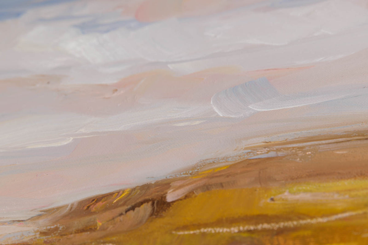 Martha Kokkinos, "A Day For Meditation," detail 2, oil on canvas
