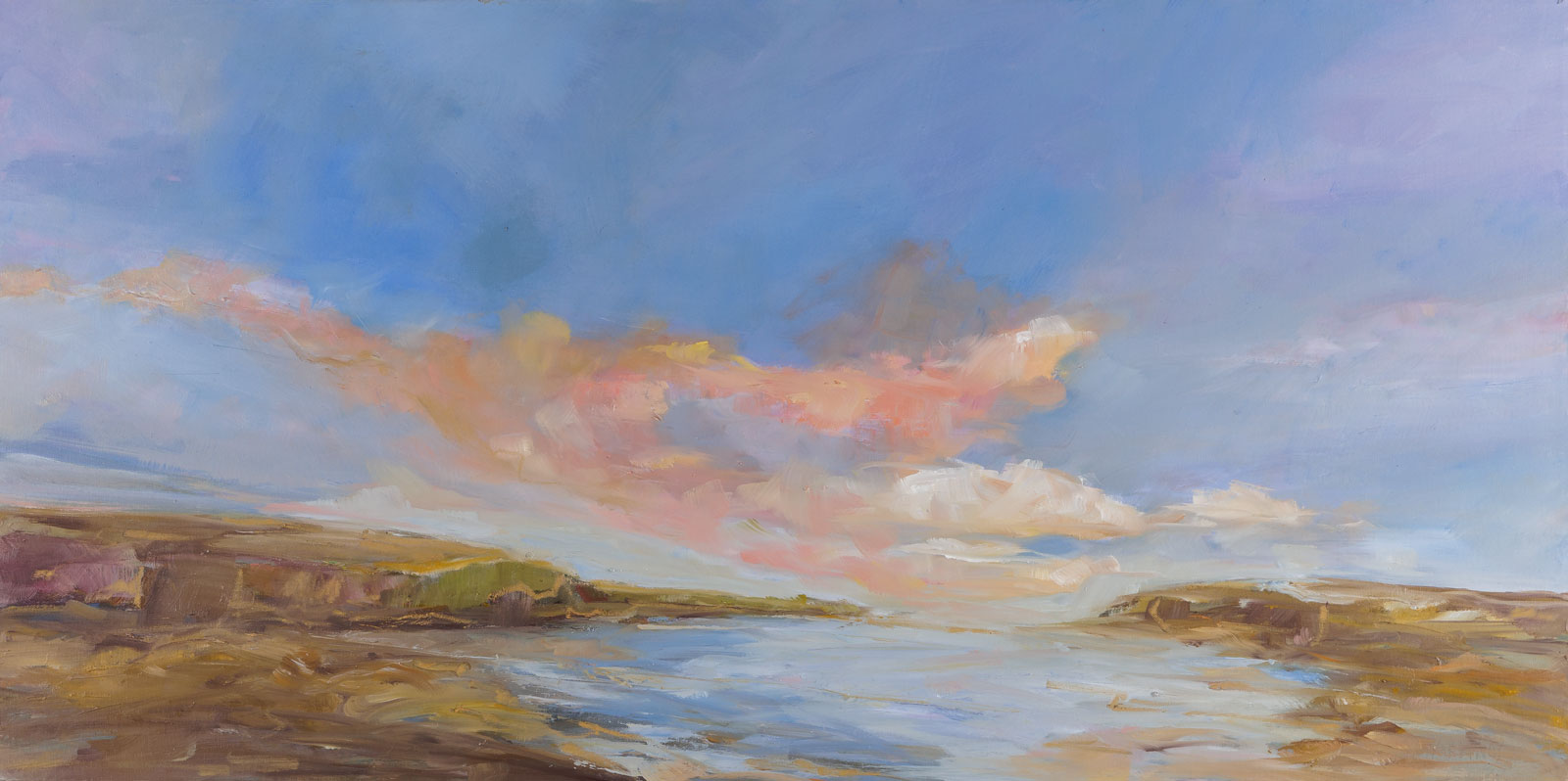 Rose Mist Over The Rocks