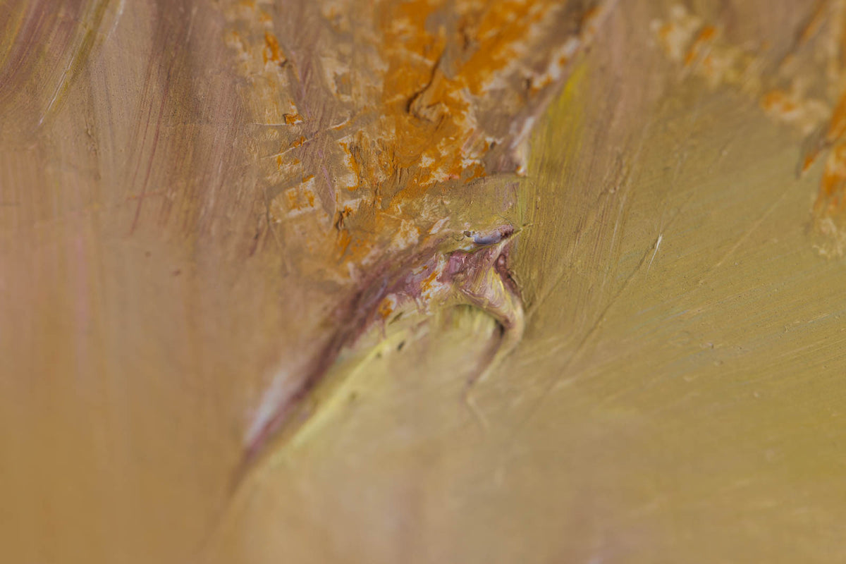 Martha Kokkinos, "Watercolour Sky," detail 6, oil on canvas
