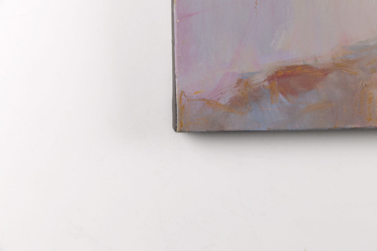 Martha Kokkinos, "Watercolour Sky," detail 4, oil on canvas