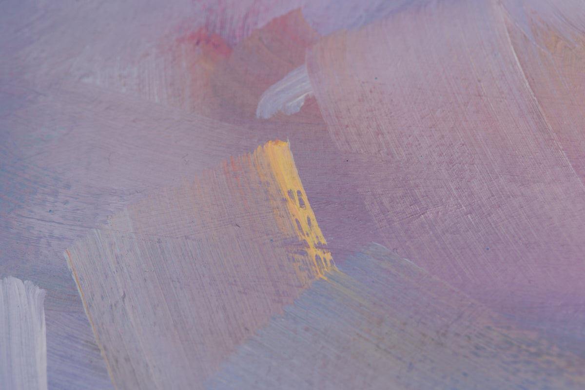 Martha Kokkinos, "Beyond The Path II," detail 6, oil on canvas