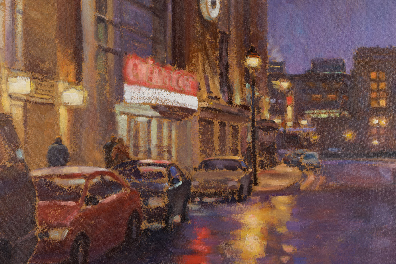 Le Cinema Un Soir De Pluie