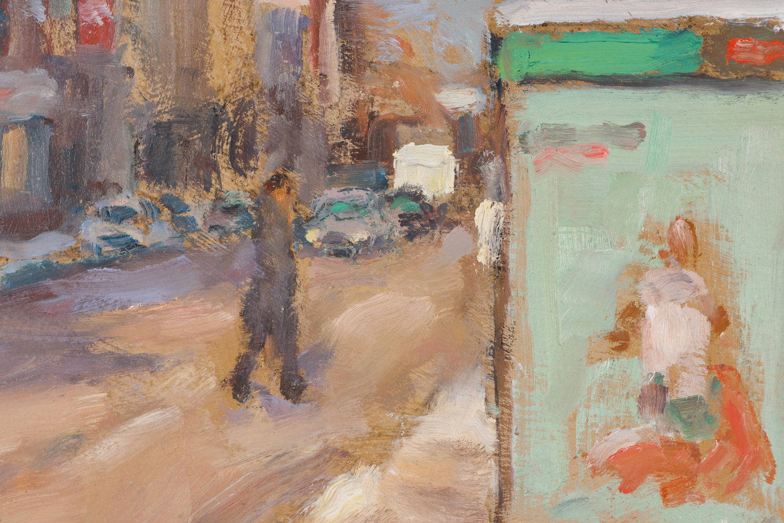 Rue Mt-Royal Sous Un Soleil De Fevrier