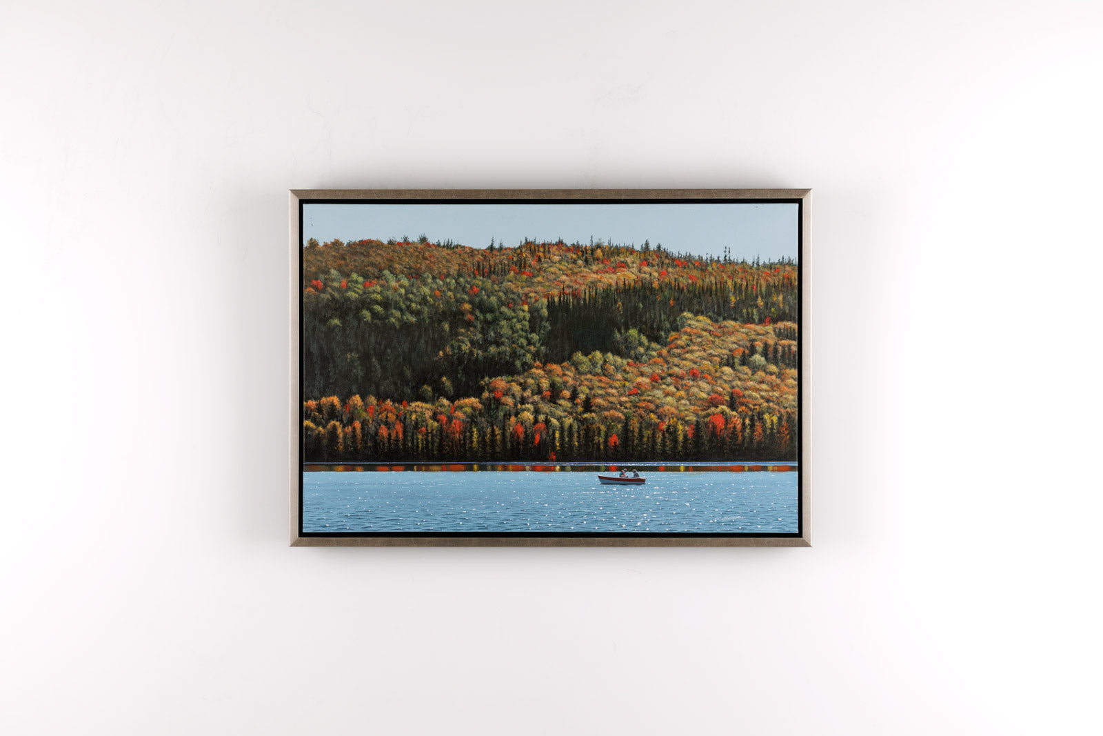 Changing Colours At The Lake Of Two Rivers