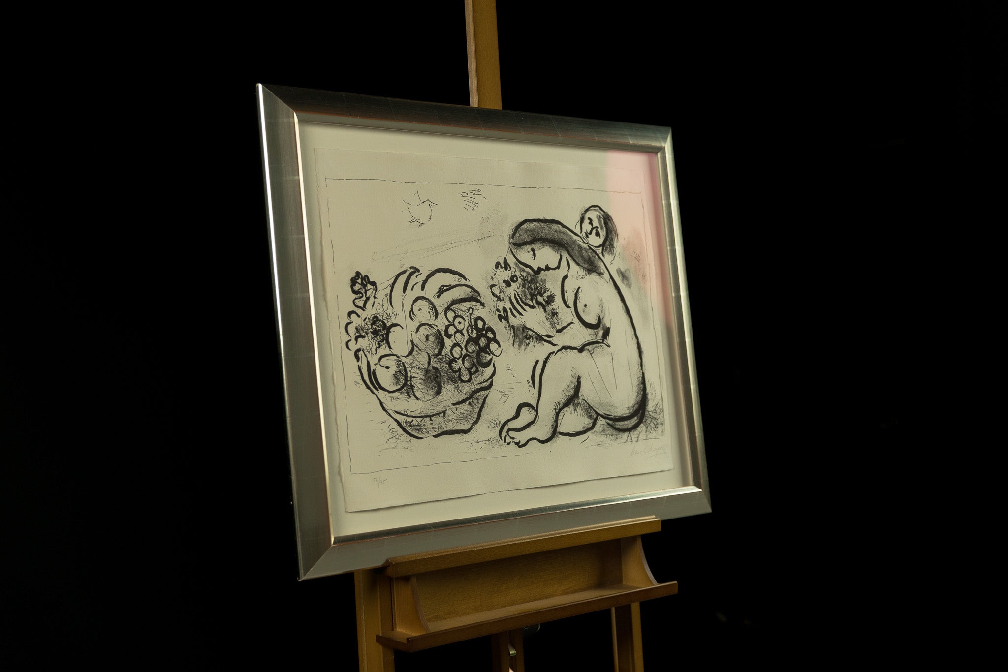 Nude A La Corbeille De Fruits 1953