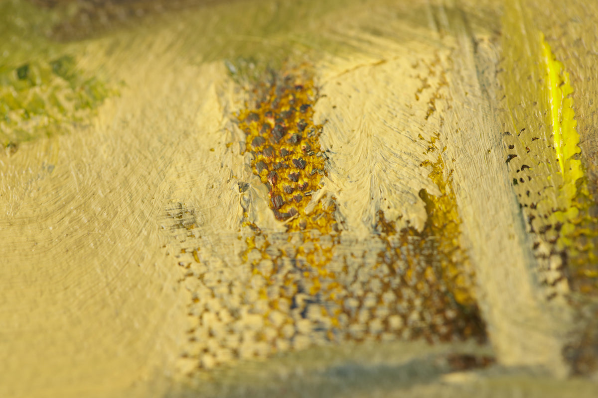 Martha Kokkinos, "Serenity," detail view, oil on canvas