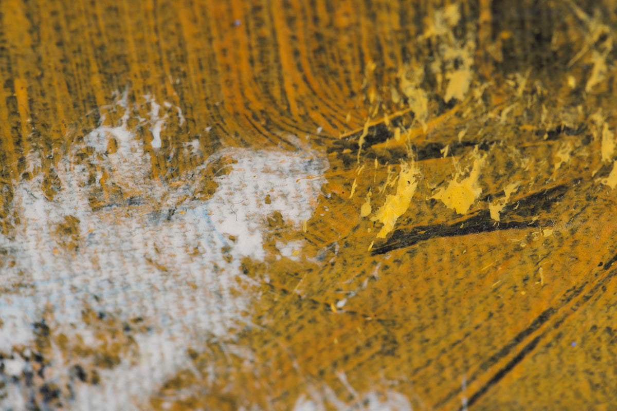 Peter Leckett, "Fading Light," detail 2, acrylic on canvas