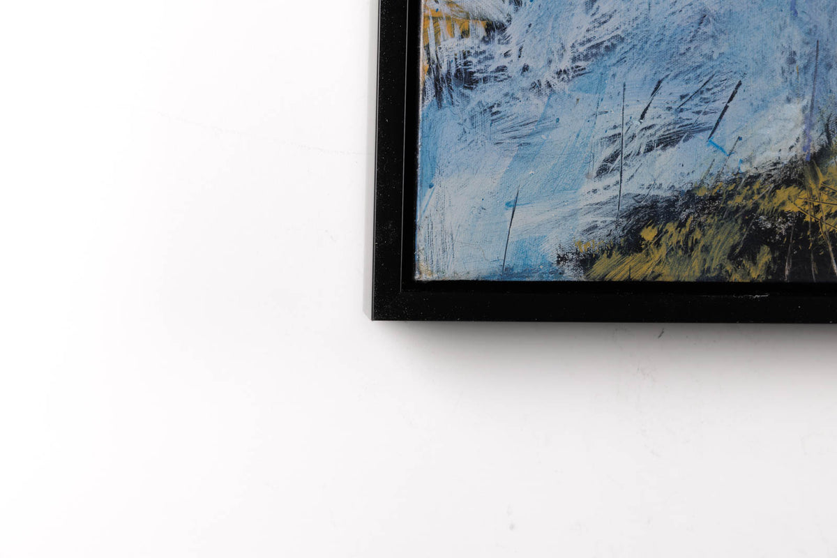 Peter Leckett, "Fading Light," detail 6, acrylic on canvas