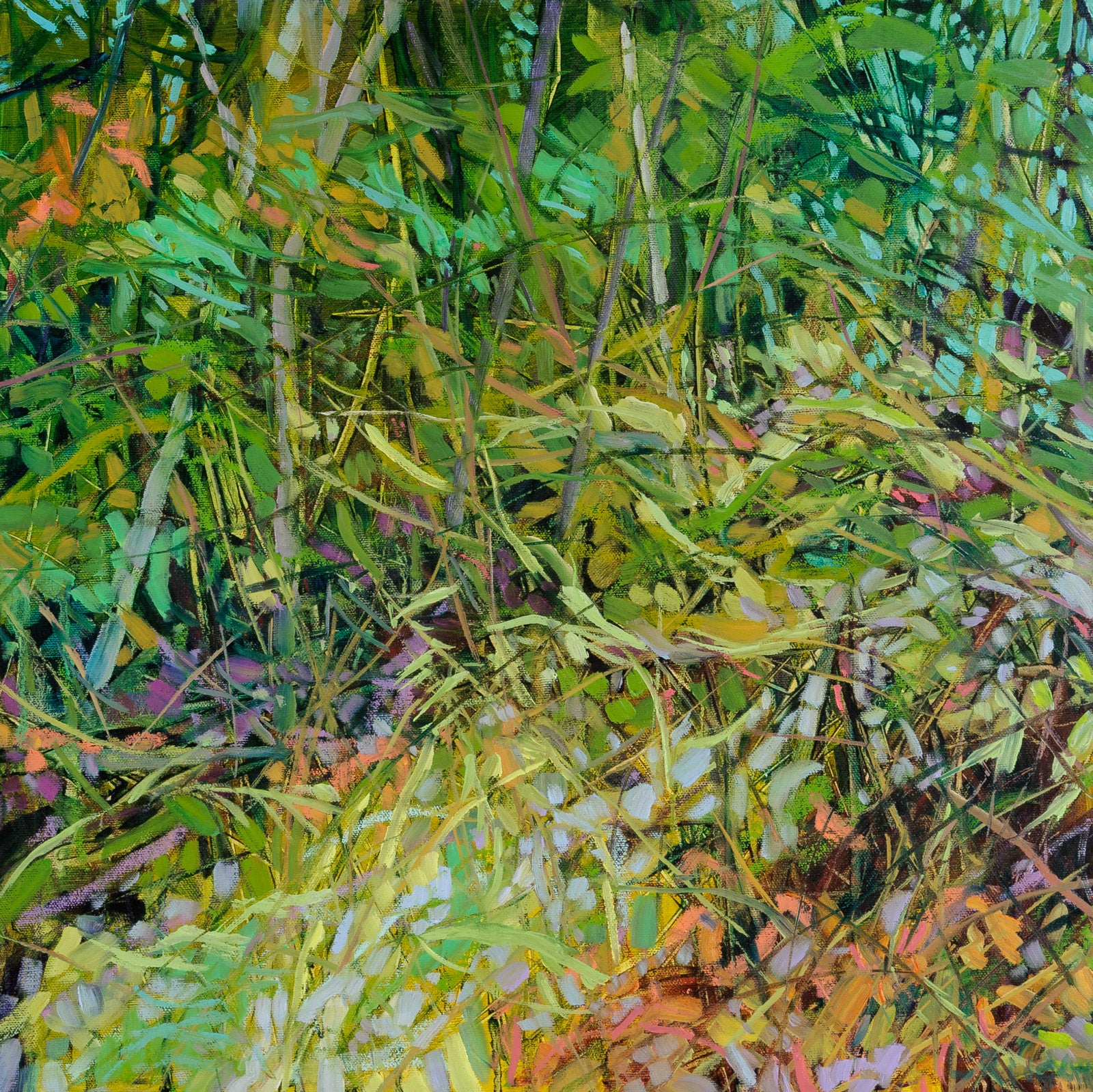 The Air Is Thick With Summer's Undoing Diptych