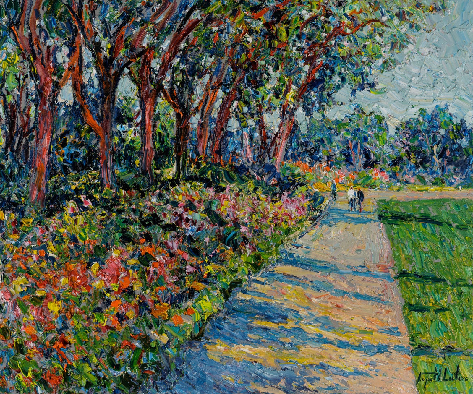 Jardin Fleuri, Parc Jeanne-D'Arc