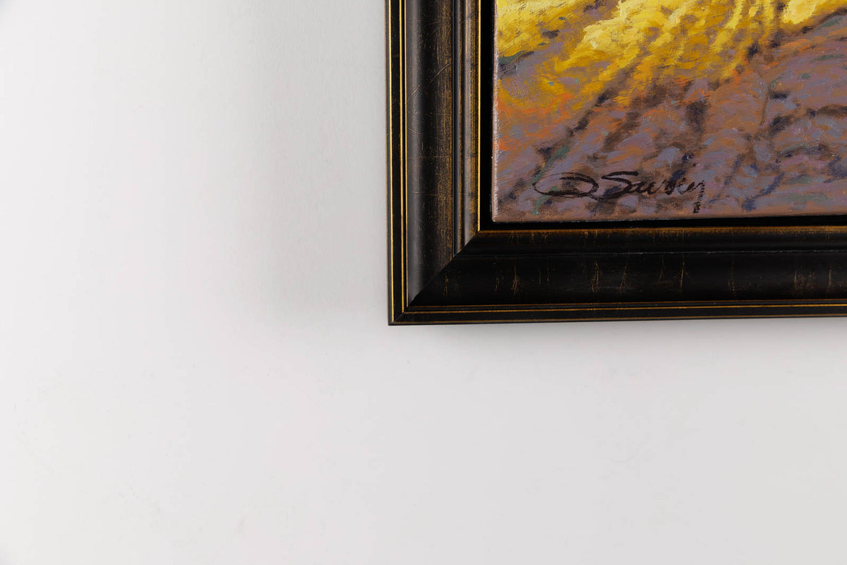 Richard Savoie, "Little Italy," detail 6, oil on canvas