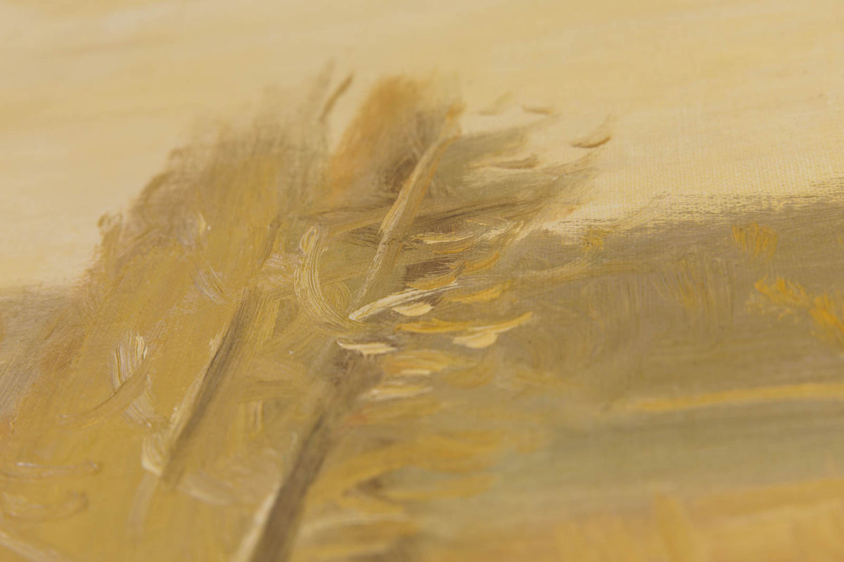 Stanley Cosgrove, "Paysage," detail 2, oil on panel