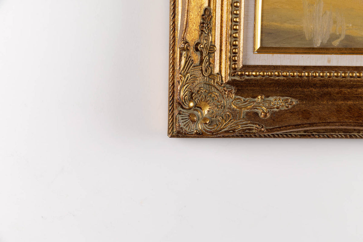 Stanley Cosgrove, "Paysage," detail 4, oil on panel