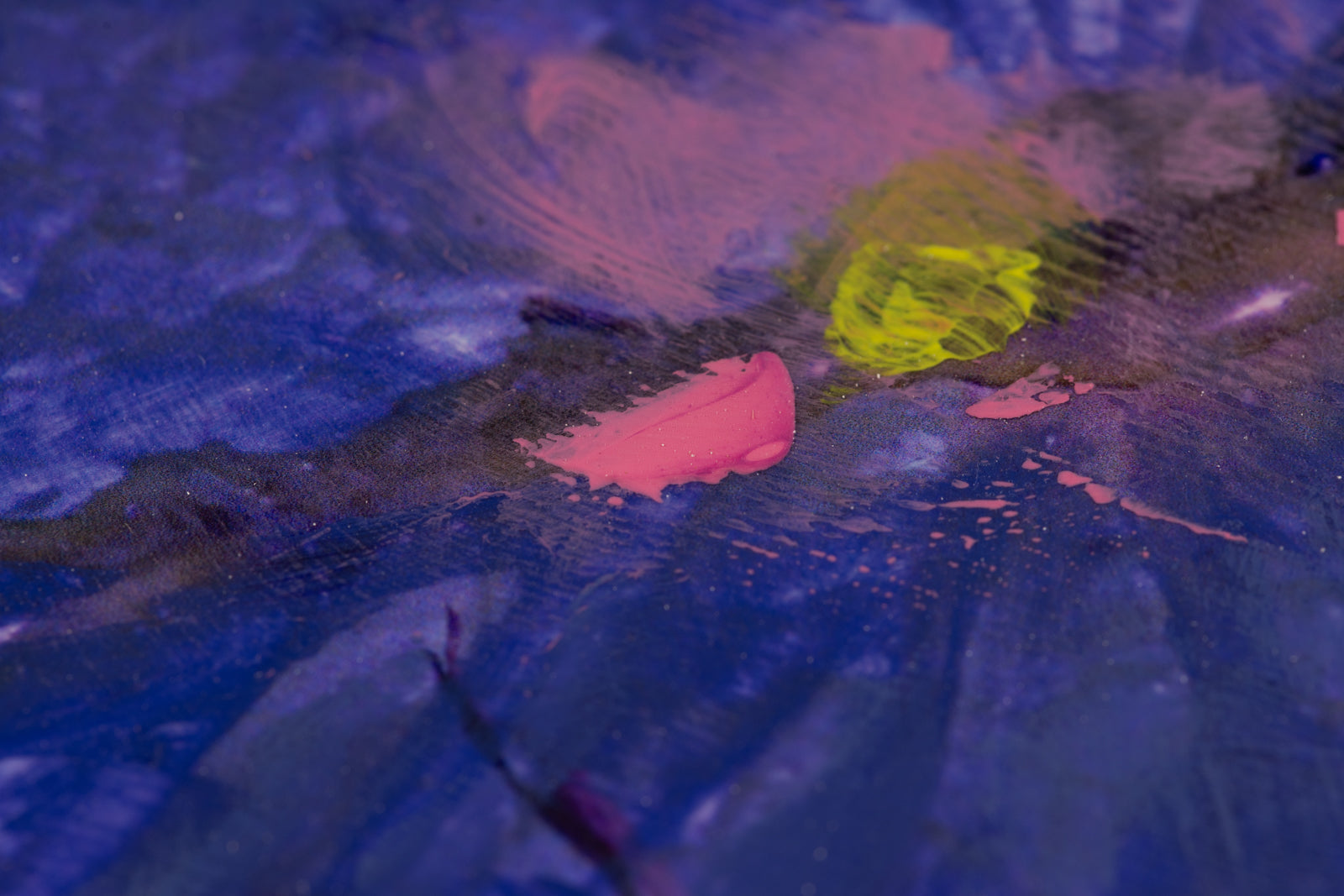 Stev'nn Hall, "Osiris," detail view, mixed media on panel