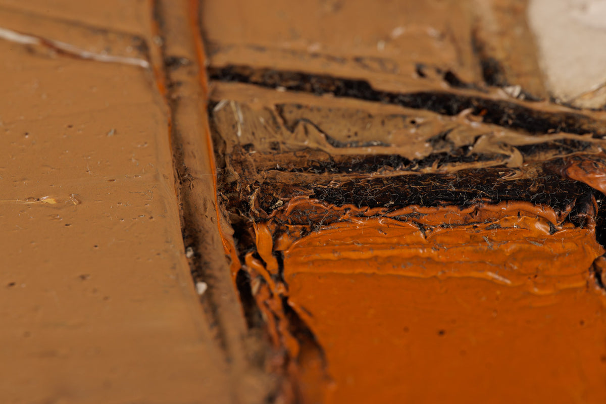 Dominik Sokolowski, "Chroma 1950 #44," detail 2, oil on canvas