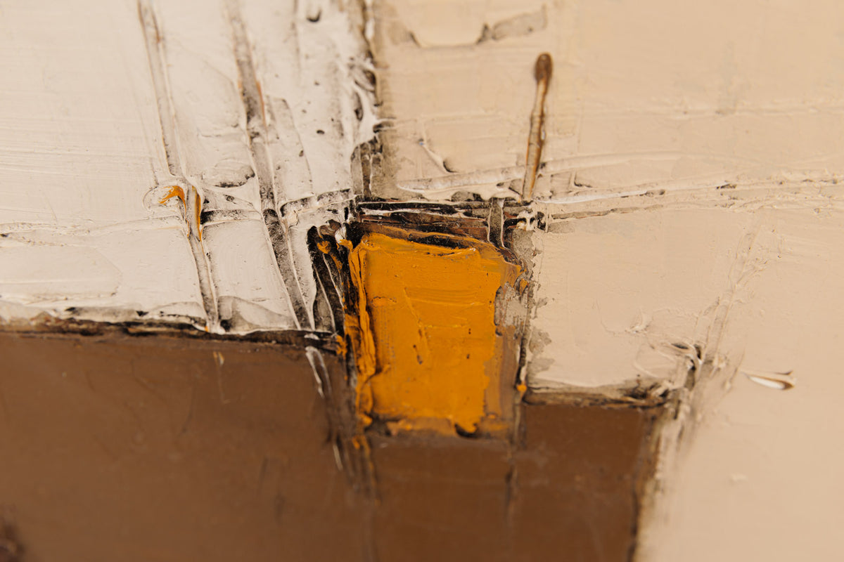 Dominik Sokolowski, "Chroma 1950 #44," detail 5, oil on canvas