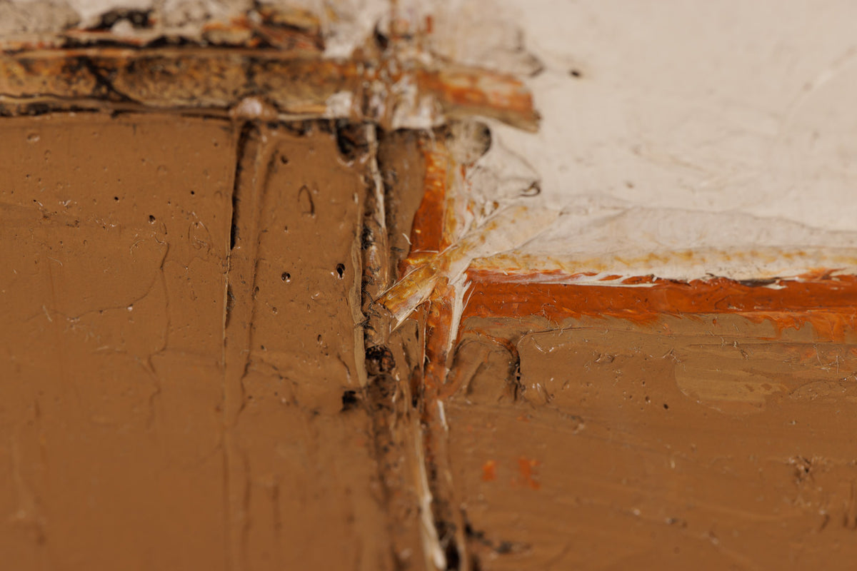 Dominik Sokolowski, "Chroma 1950 #45," detail 1, oil on canvas