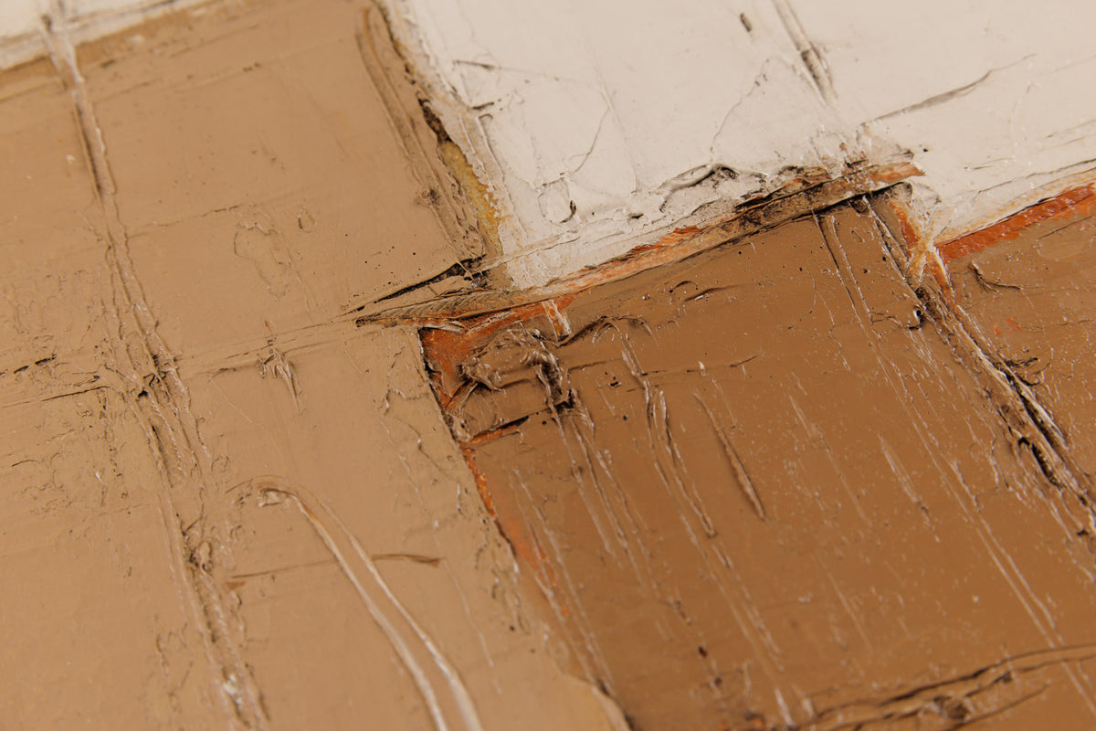 Dominik Sokolowski, "Chroma 1950 #45," detail 4, oil on canvas