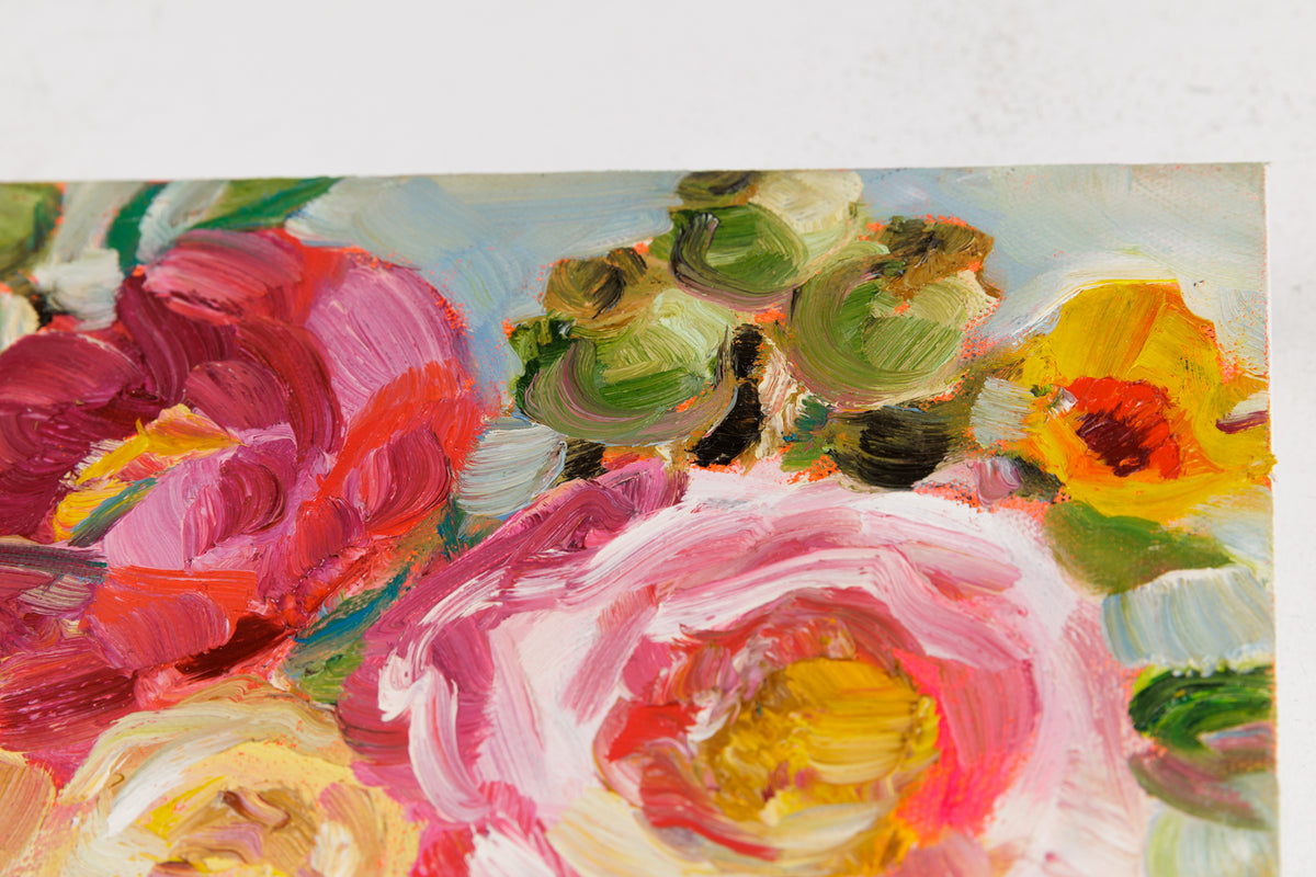 Vanessa Drew, "Daydream," detail 2, oil on canvas