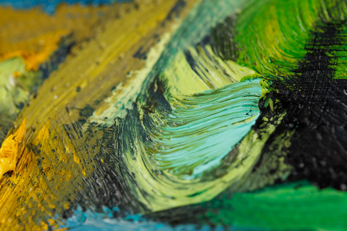 Vanessa Drew, "Distinction," detail 5, oil on canvas