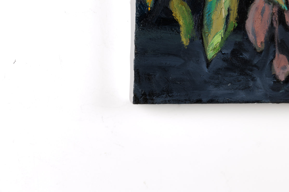Vanessa Drew, "Distinction," detail 4, oil on canvas