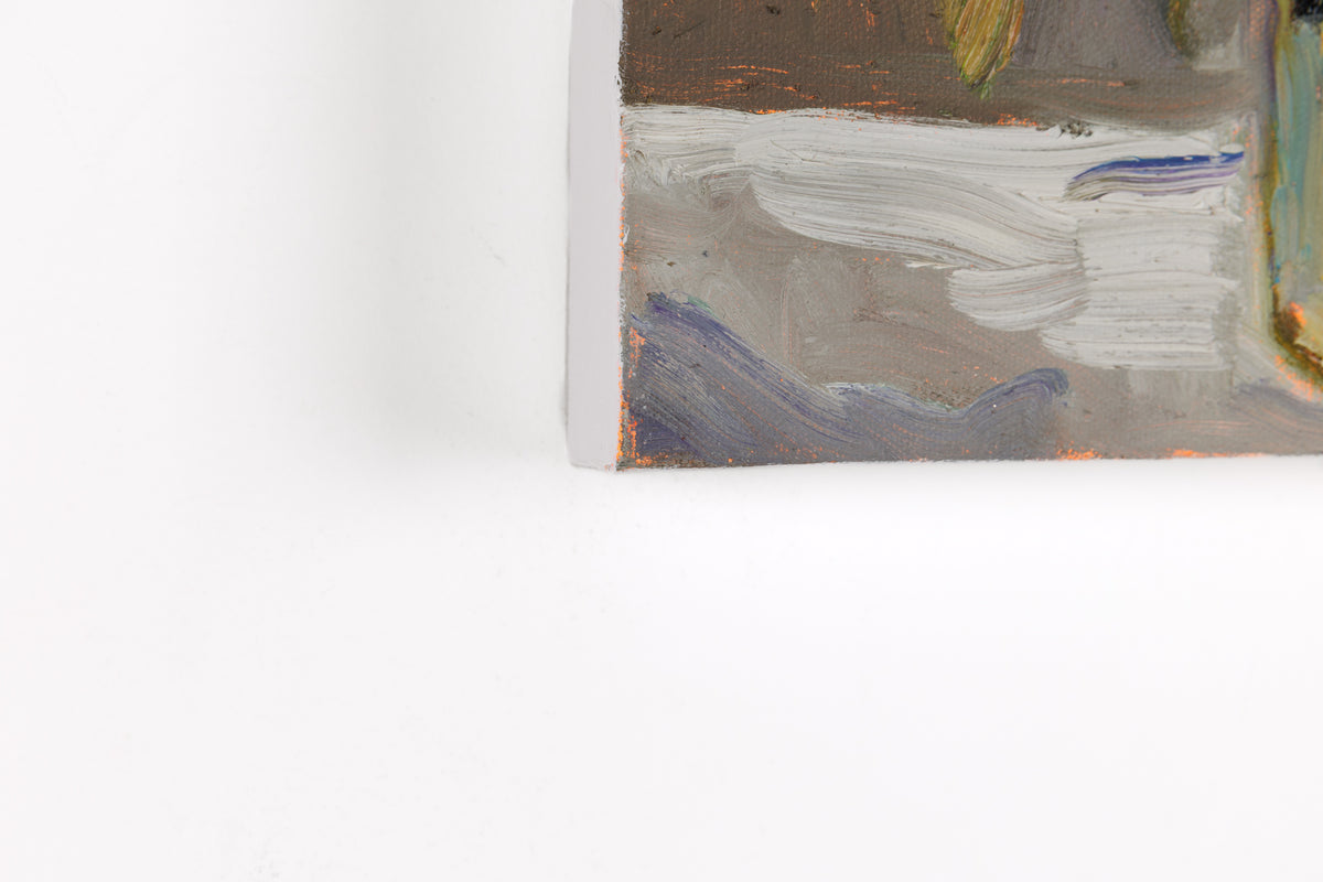 Vanessa Drew, "Honour," detail 3, oil on canvas