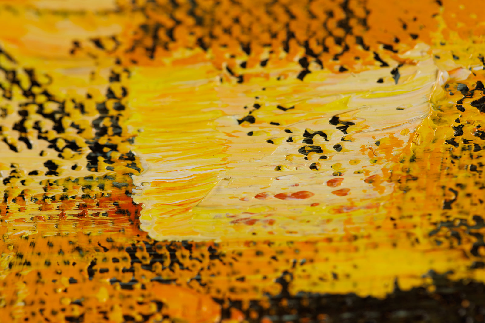 Vitaly Gunaza, "Wake Up In A Dream," detail view, oil on canvas