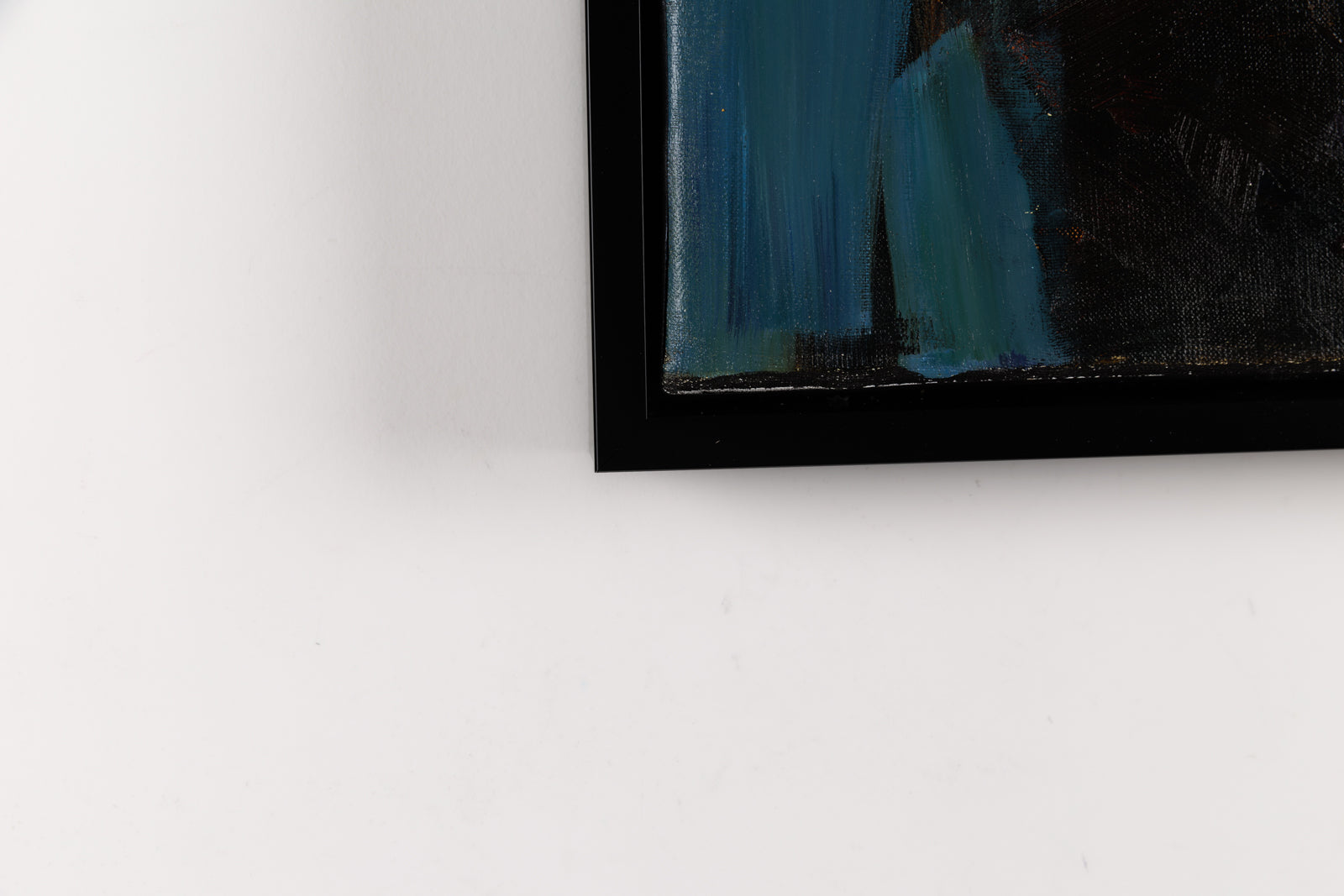 Vitaly Gunaza, "A Dream Within A Dream," detail view, oil on canvas