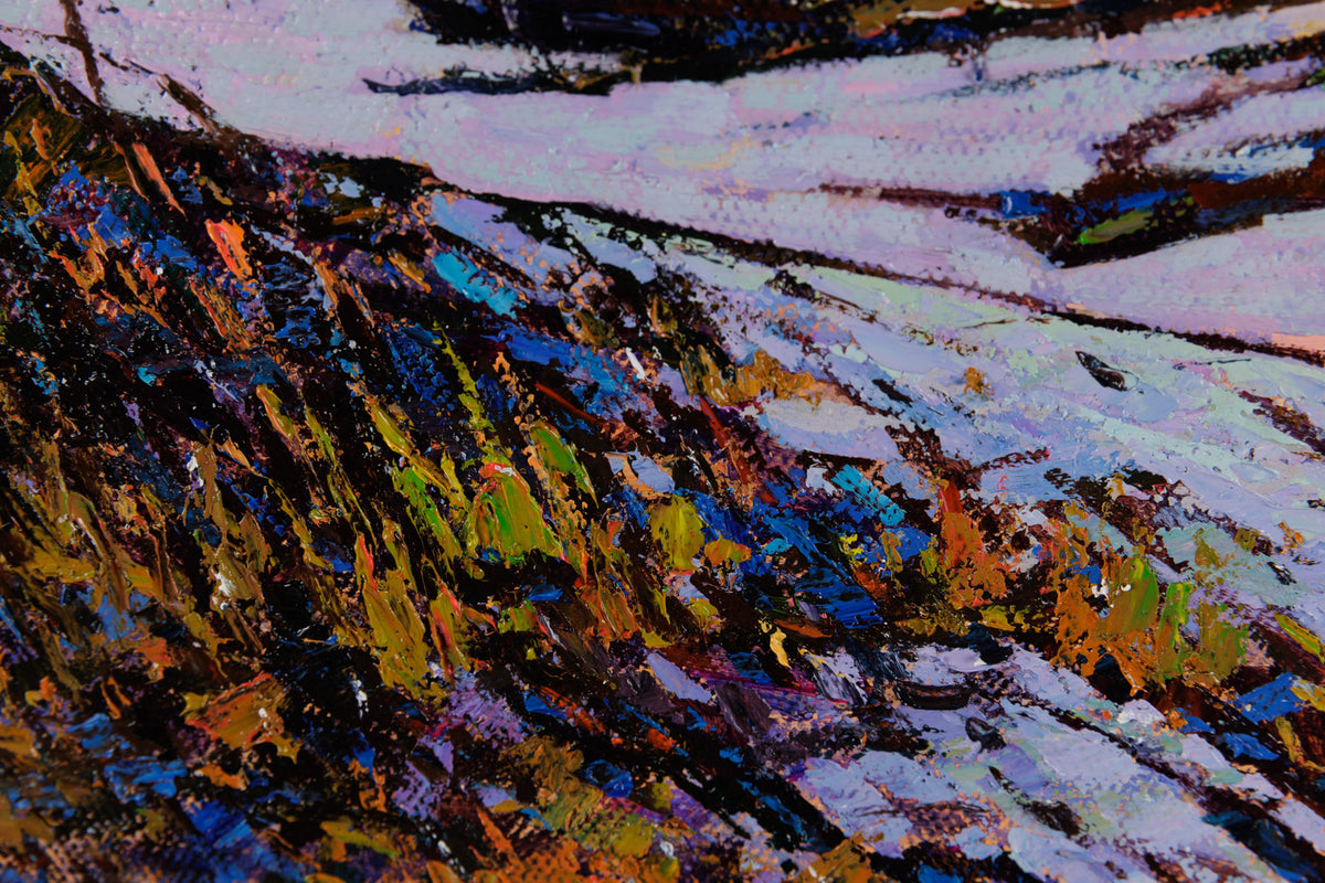 Jack Zhou, "Unique," detail 3, oil on canvas