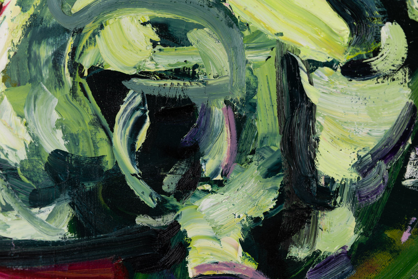 Still Life In Green & Mauve