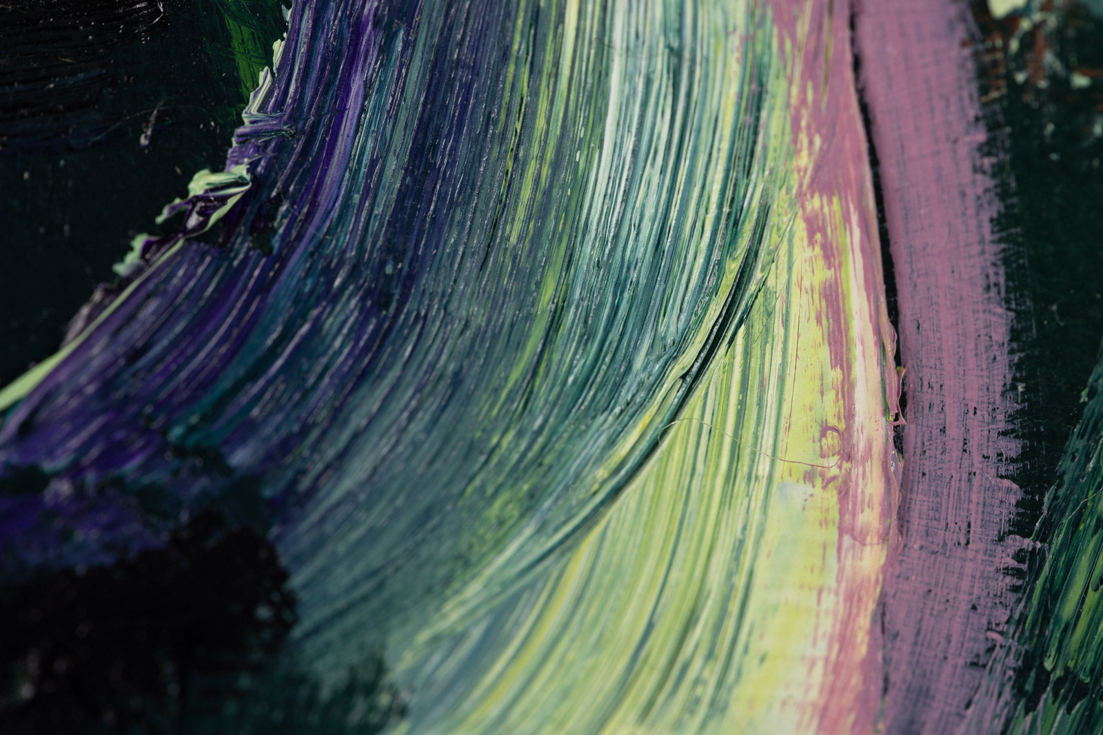 Still Life In Green & Mauve