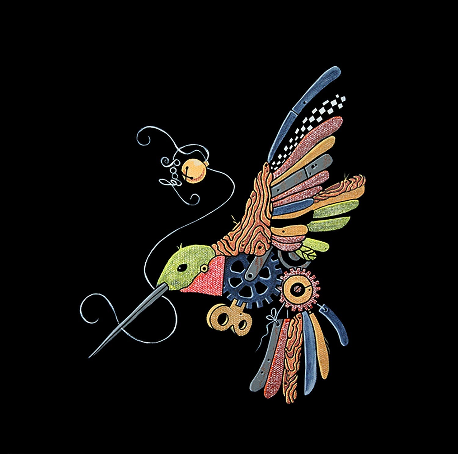 SooZ | Steampunk Mixed Media Paintings — Koyman Galleries