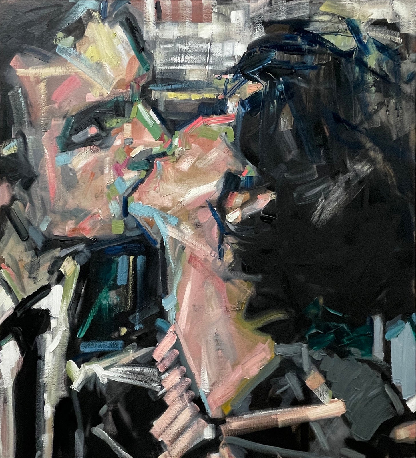 More Champagne, Please! By Lorena Ziraldo- Oil on Canvas