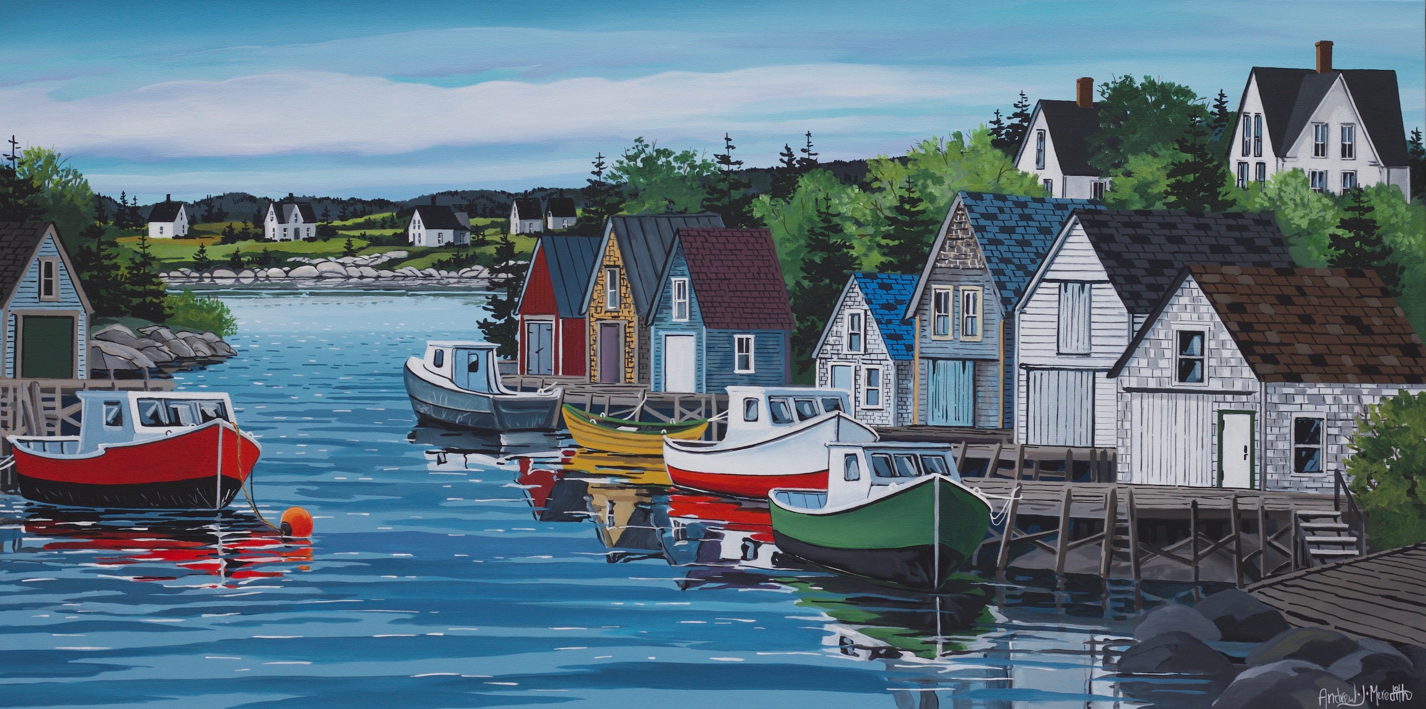 Boats At Herring Cove