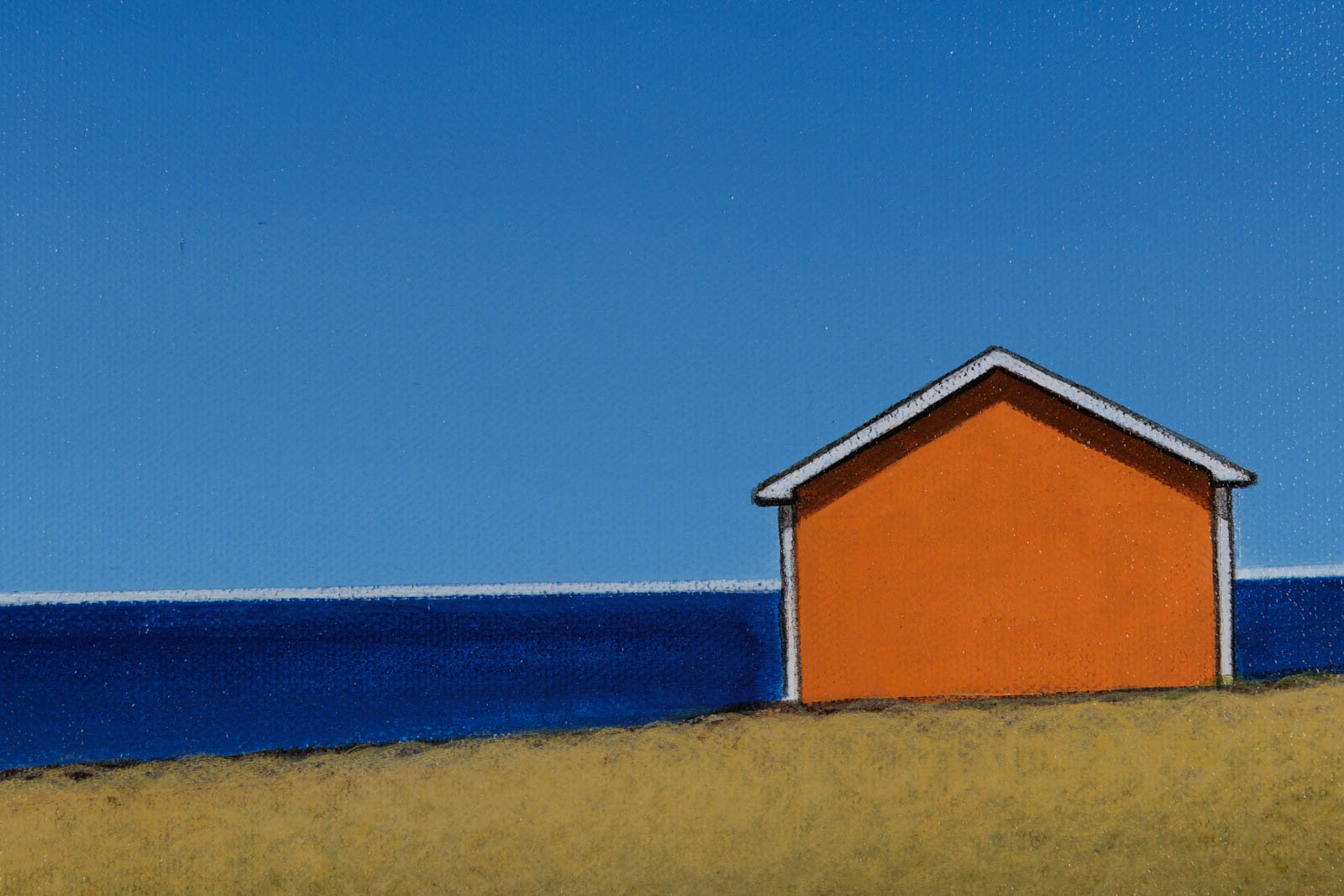 Orange House At The Island