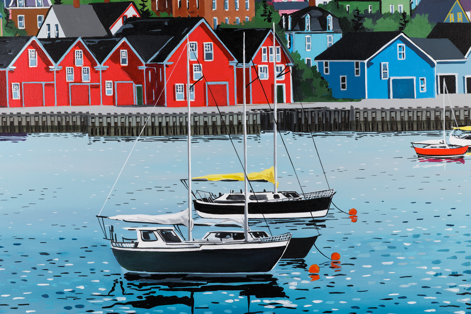 Across The Harbour- Luneenburg