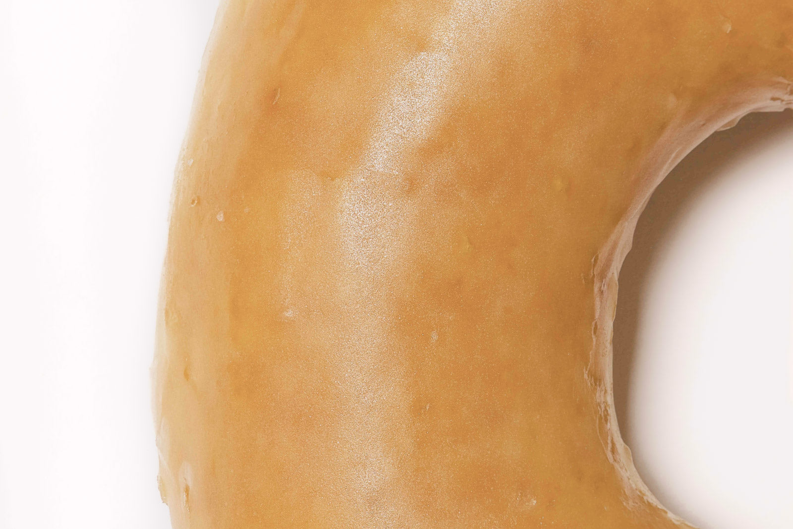 Glazed Donut With Bite
