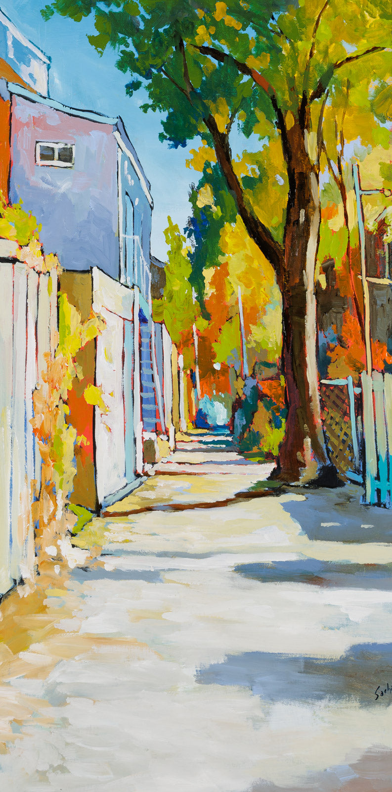 Ruelle  A L'Arbre Majestueux
