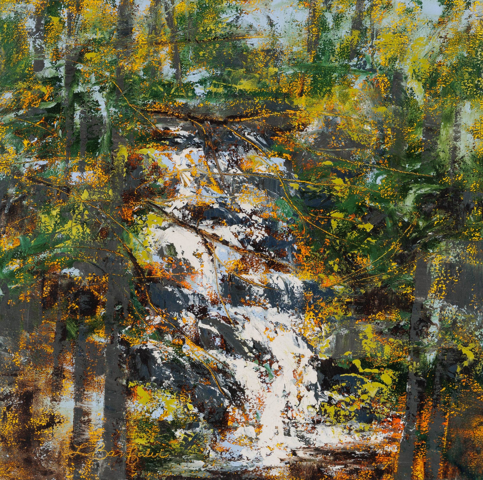 Waterfalls In The Park