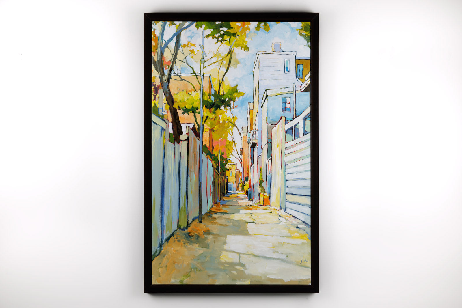 Ruelle d'Automne Heureux