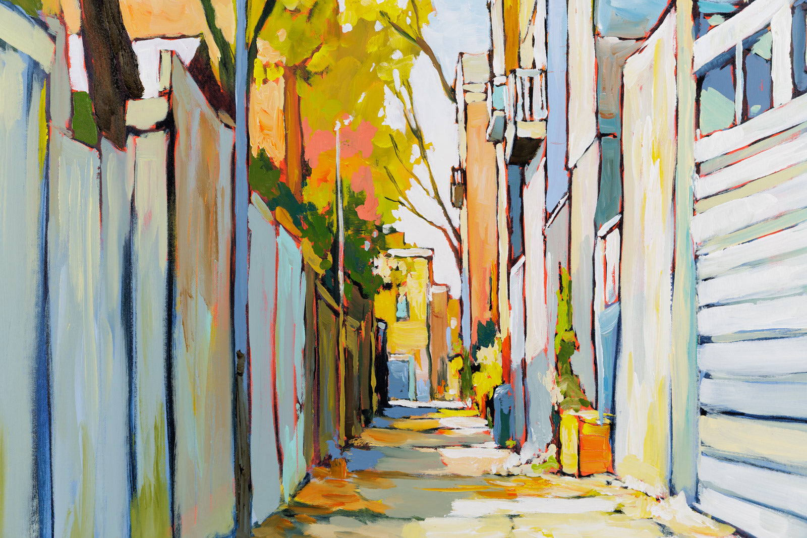 Ruelle d'Automne Heureux