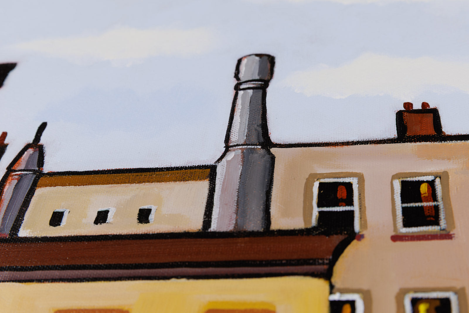 Fin De Jour Sur La Ville